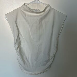 Reformation Lindy white top